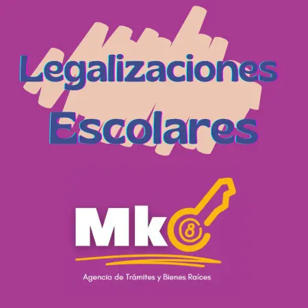 Legalizaciones Escolares (Autenticación de Firmas SEP, Leg. Federal y SRE) 